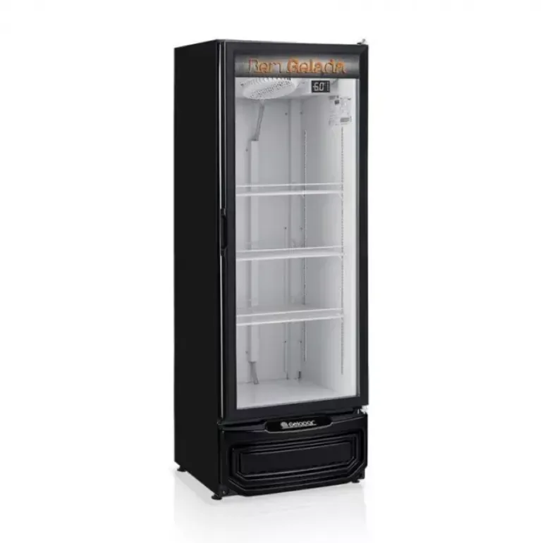 CERVEJEIRA PORTA DE VIDRO 410L GELOPAR GCB-40V PR
