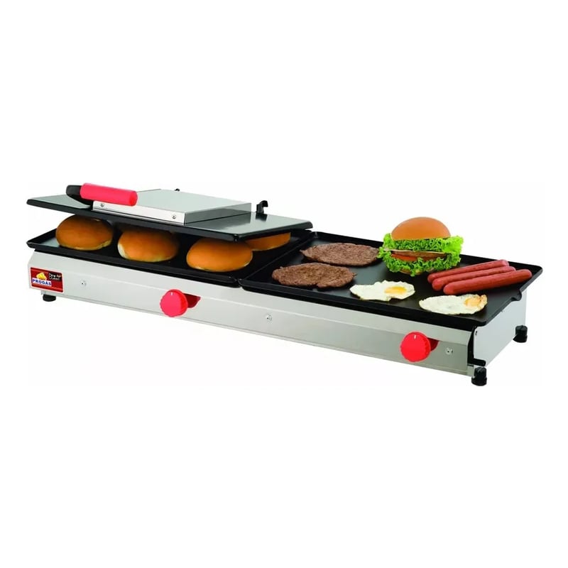 CHAPA SANDUICHEIRA PROGAS PR-950 A GAS