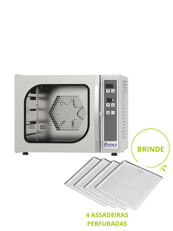 FORNO DE CONVECÇAO PRATICA MINICONV COM VAPOR ELETRICO