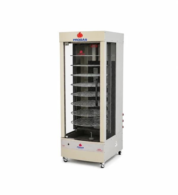 MAQUINA DE ASSAR FRANGO GIRATÓRIO A GÁS  PRP-482 G5/ PROGAS