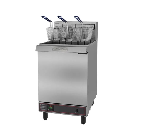 FRITADOR METALCUBAS ÁGUA/ÓLEO FAO-3C ELÉTRICO 3 CESTOS 220V TRIFÁSICO