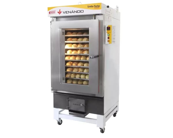 FORNO TURBO CICLONE A LENHA 10 ESTEIRAS VENÂNCIO FLCT10