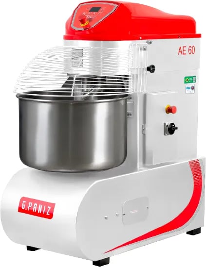 AMASSADEIRA ESPIRAL 2 VELOCIDADES PARA 60KG DE MASSA G PANIZ AE-60 G2