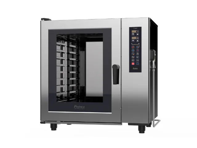FORNO COMBINADO PRÁTICA LINHA C-MAX 10 HIGIENIZAÇÃO SEMI AUTOMÁTICA ELÉTRICO