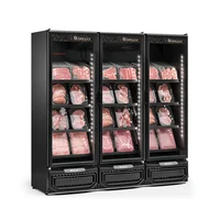 REFRIGERADOR CONVENIÊNCIA CERVEJA E CARNE GELOPAR 1.468 L PORTA DE VIDRO GCBC - 1450 LB PR
