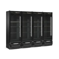 REFRIGERADOR CONVENIENCIA GELOPAR 1.979L GCVR-1950 PR LB TOTAL BLACK
