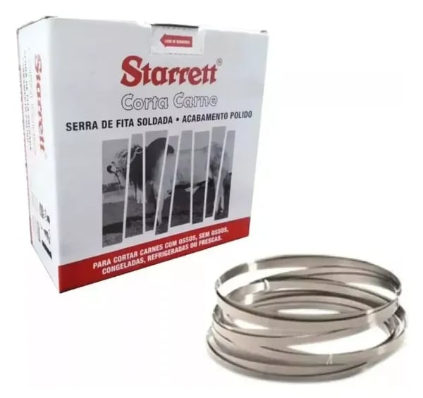 LAMINA SERRA FITA PARA CARNES 3,10 STARRETT CAIXA C/ 5