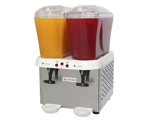VENÂNCIO REFRESQUEIRA INOX RV216 2 CUBAS 16L CADA