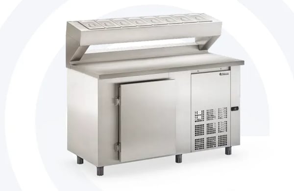Balcão Refrigerado Condimentaria GBPZ-150-AI da Gelopar