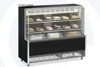 VITRINE REFRIGERADA CONFEITARIA DUPLA FUNÇÃO GPEA-140/R Gelopar