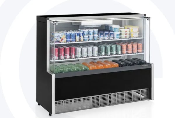 VITRINE REFRIGERADA AR FORÇADO GPFA-140-A
