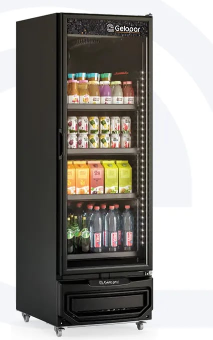 REFRIGERADOR VERTICAL GRV-57-LC-PR/GELOPAR