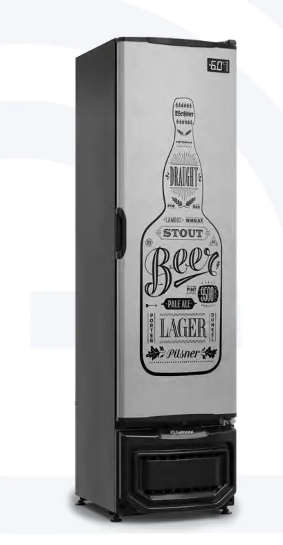 REFRIGERADOR DE BEBIDAS CERVEJEIRA 230L-GCB 23 E GW TI