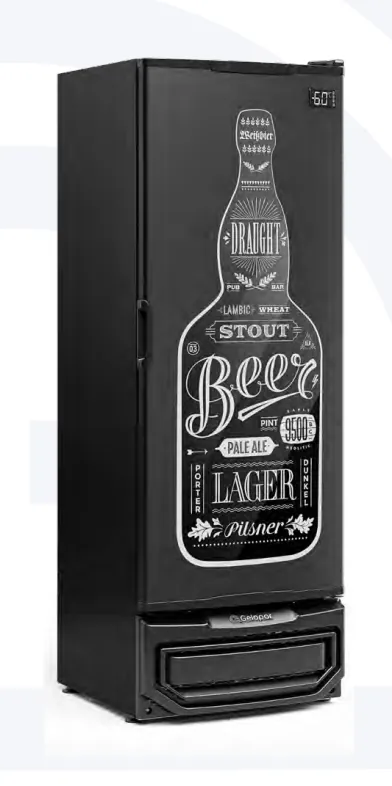 REFRIGERADOR DE BEBIDAS CERVEJEIRA 410L-GCB 40PR