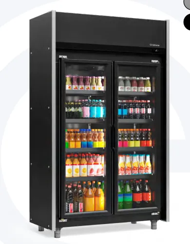 REFRIGERADOR VERTICAL AUTO SERVIÇO 2 PORTAS GEAS-2P/GELOPAR