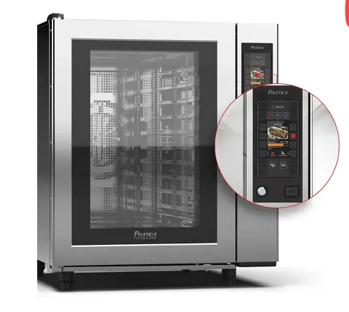 FORNO COMBINADO PRATICA C-MAX 10EVO 380T/PRATICA